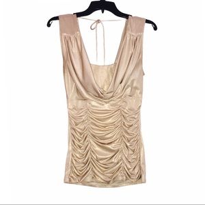 XOXO Gold Sleeveless tops shirt | Size: M